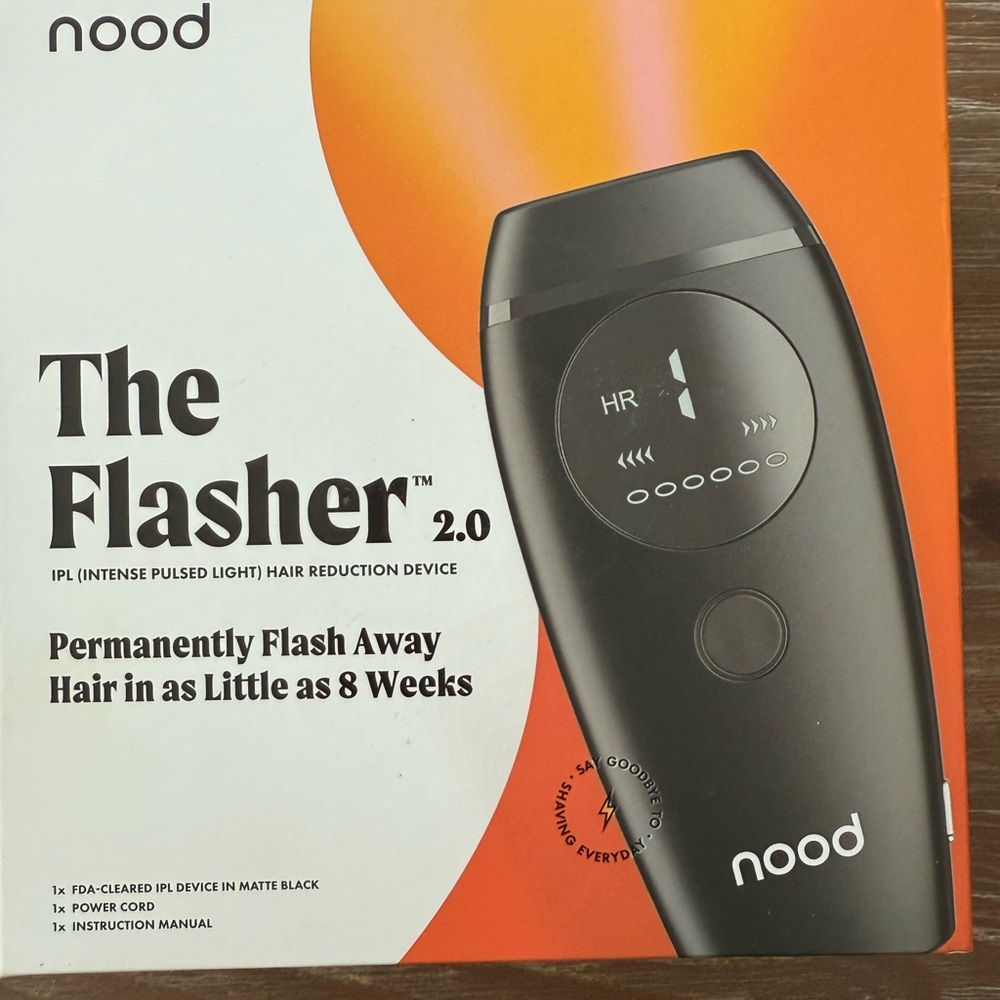 The Flasher 2.0 IPL Hair Reduction Device - Black